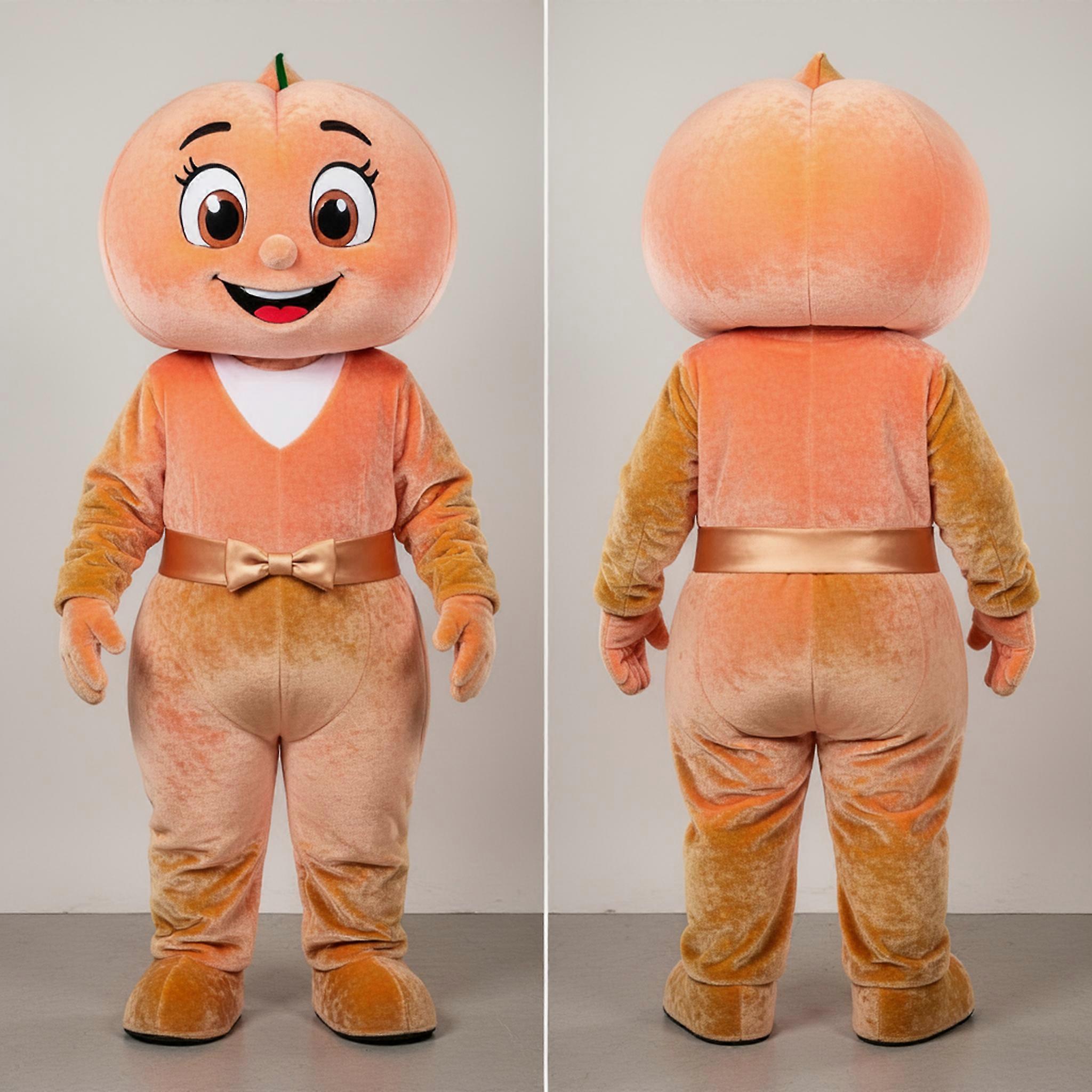 MASTICOT Peach Vibrant Goulash Mascot