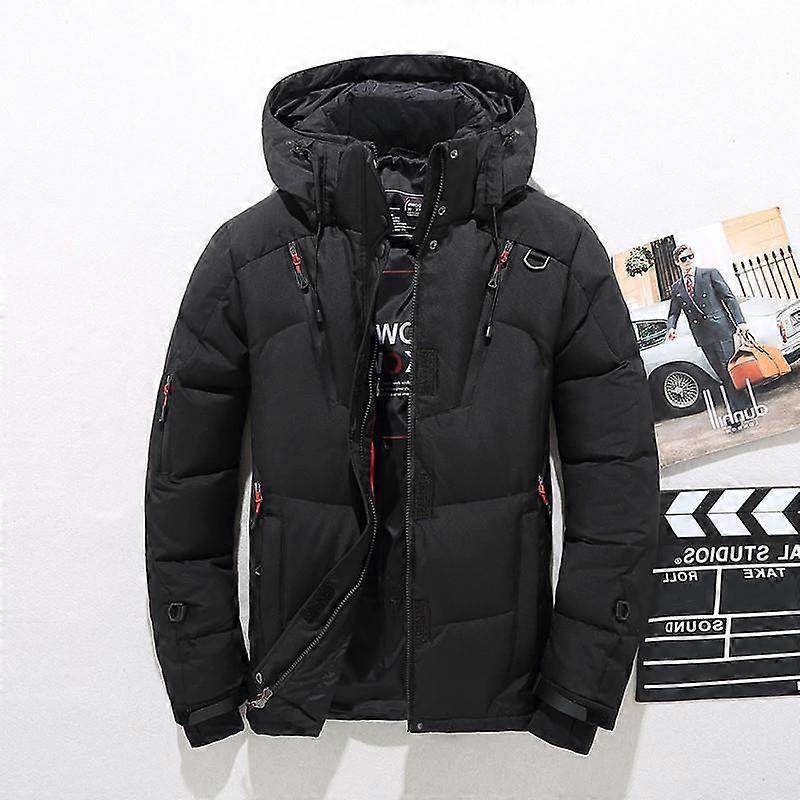 Winter Men Duck Thick Down Jacket Snow Parkas Coat Keep Warm Down Jacket Outerwear