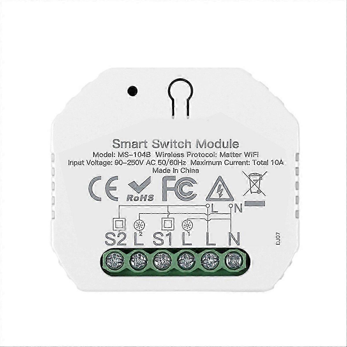 Tuya WiFi Switch Module Shared Control Smart Automation Relay Timer App Remote Control Work with AleSNNGV