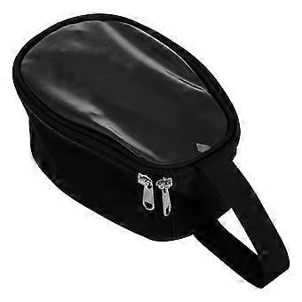 Bolsa para transporte de utensílios de cozinha para camping, ideal para armazenamento eficiente durante o preparo de alimentos ao ar livre.