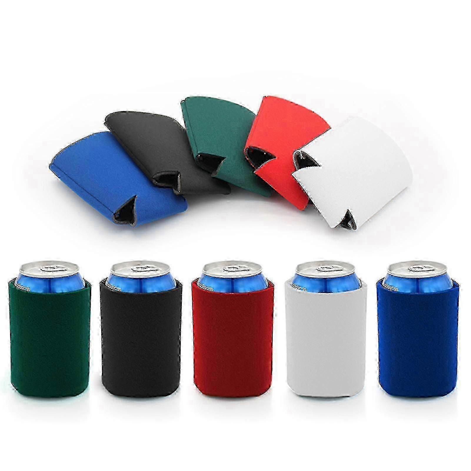 10pcs Reusable Can Covers compatible with Cold Drinks Waterproof Insulated Protector