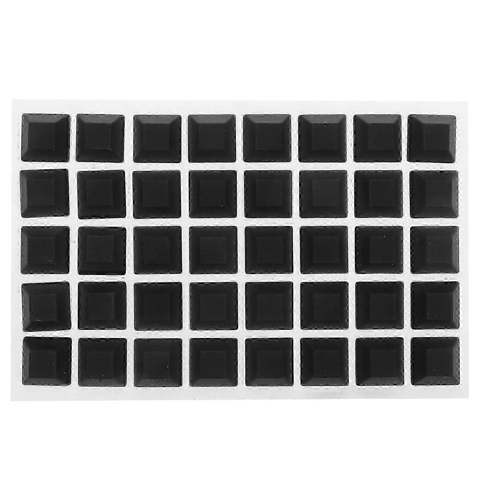 Adhesive Rubber Pads, Resists Decompatible withmation, Creates Spaces
