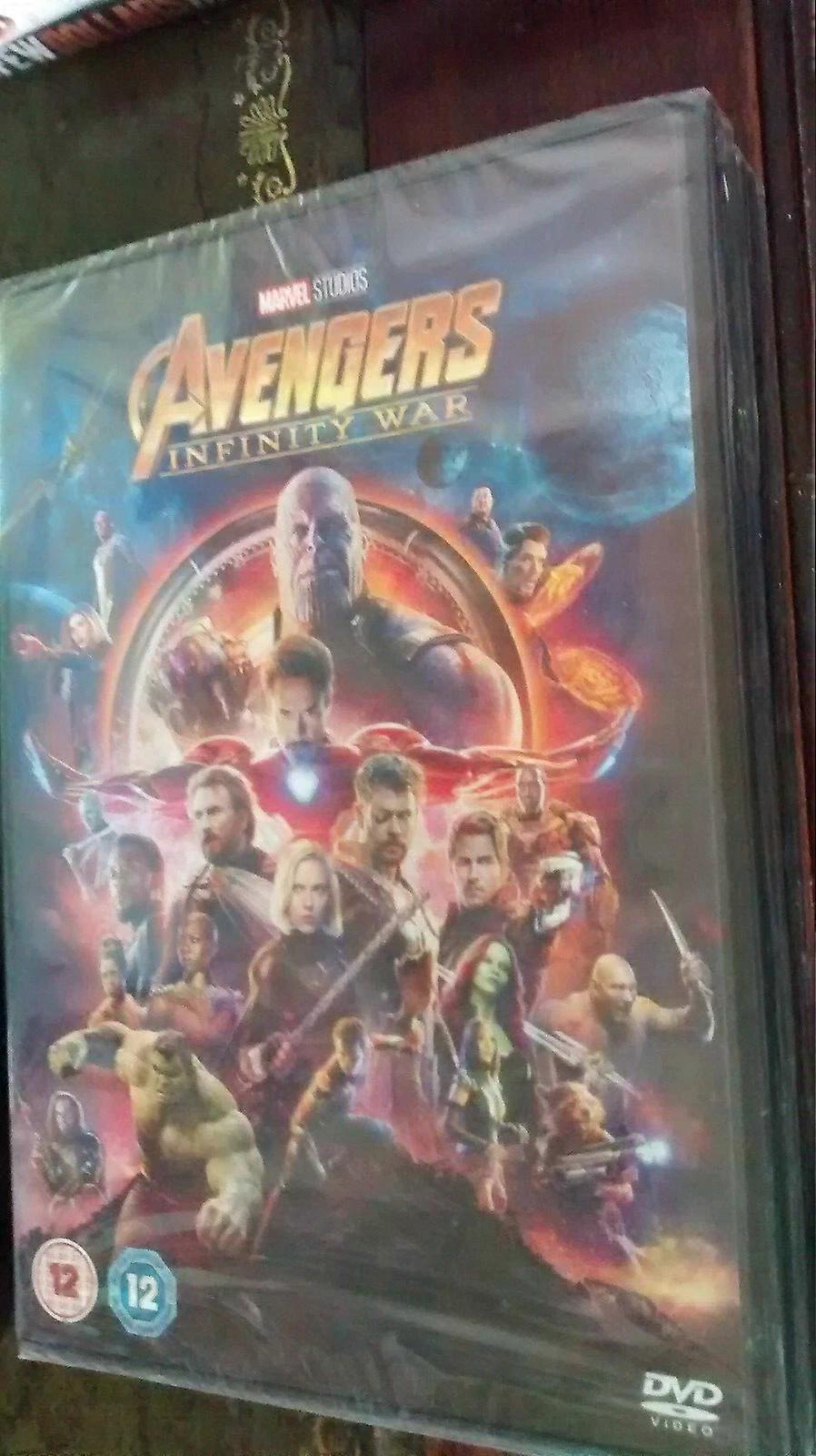 Avengers: Infinity War (DVD, 2018)