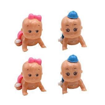 Wind Up Walking Toddler Toy Set