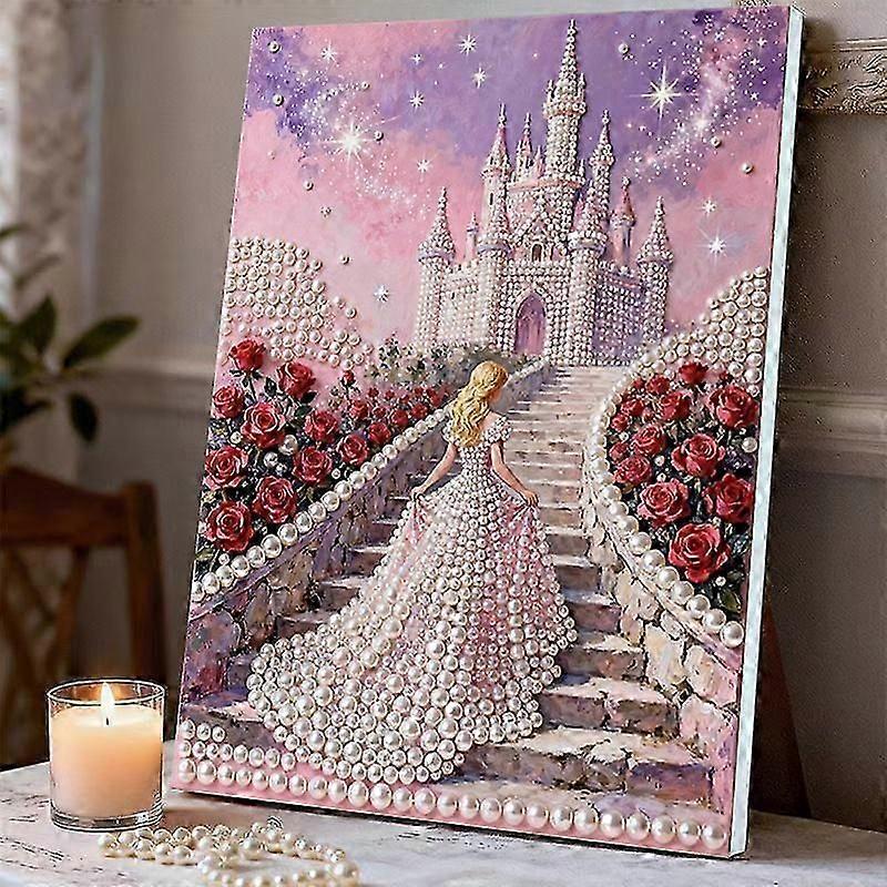 Wedding Castle 3D Pearl Craft Set