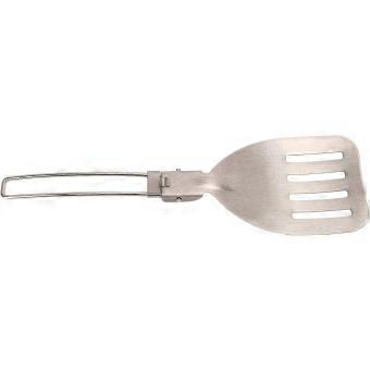 Folding Spatula Cookware Design Folding Camping Spatula with Foldable Handle for Outdoor Camping Cooking Picnic BBQ 304 Stainless Steel Locking_yzae