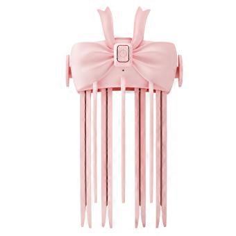 Root Volumizing Hair Clip with Rechargeable Cordless Use and Localized Heat for Upper Hair, Front Hairline, and Part Line  Purple