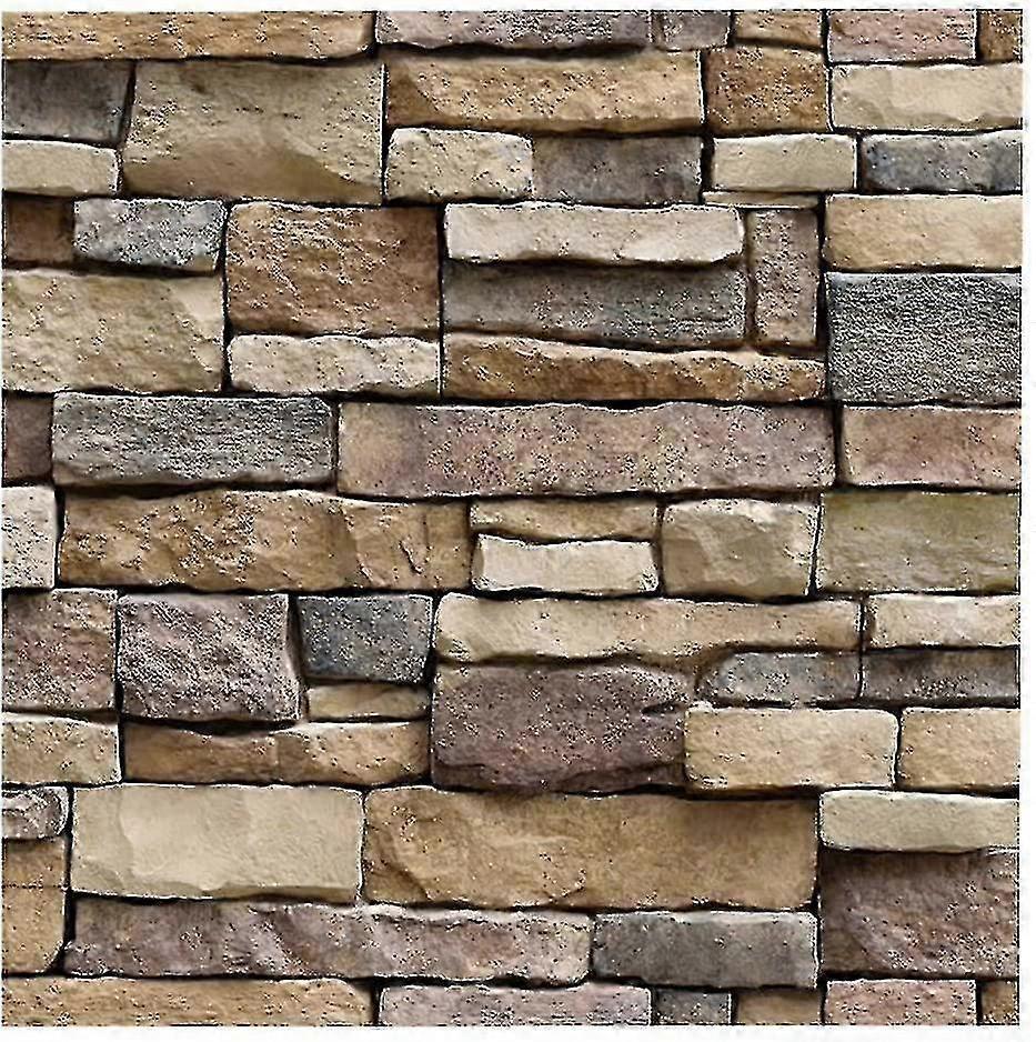 Stone Look Wall Cladding Panels 3D Styrofoam for Kitchen Bathroom Interior Design