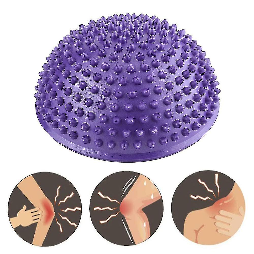 Foot Massage Half Ball Balance Exercise Pods Spiky For Deep Tissue