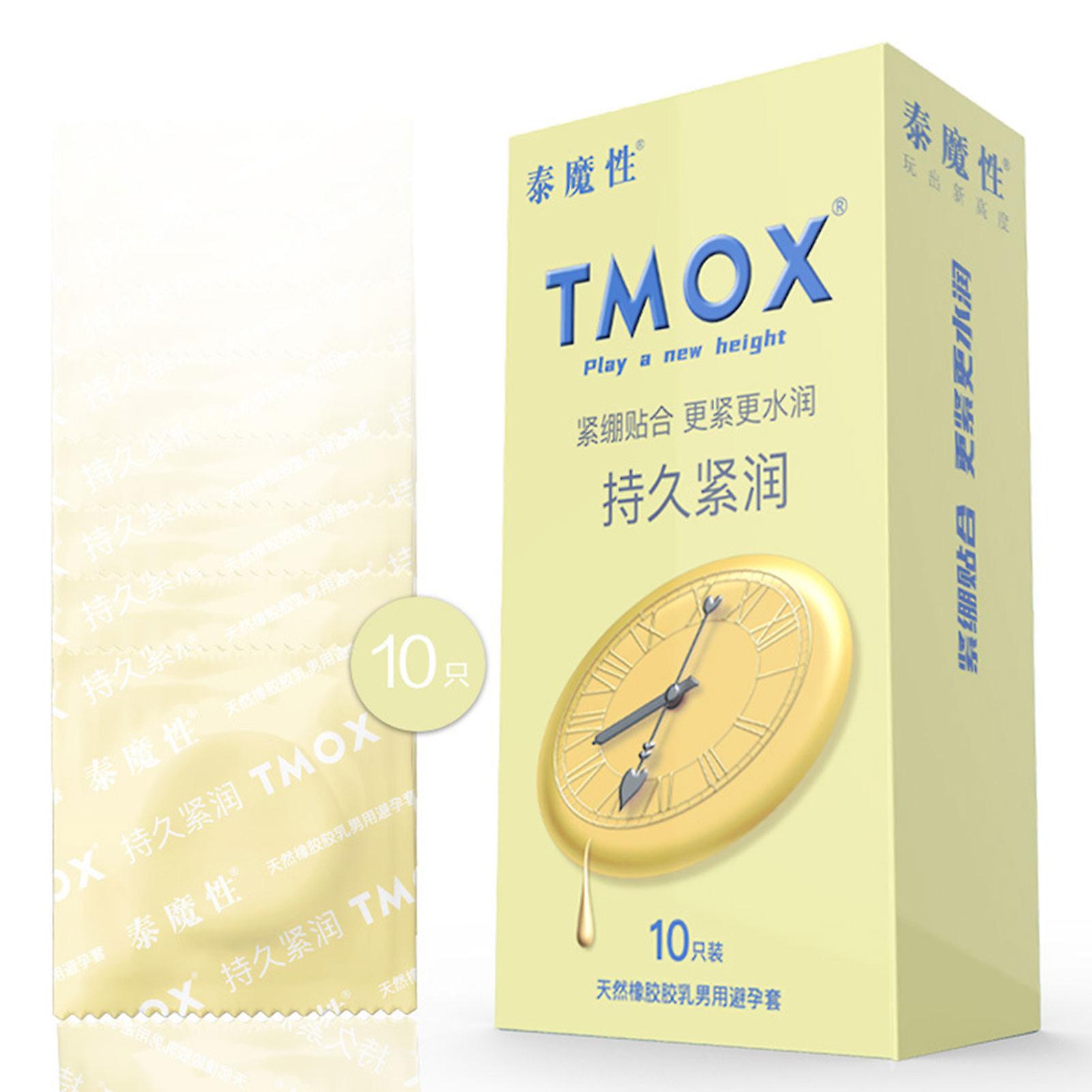 10pcs Tighter Moister Premium Lubricated Condom Waterproof Lasting Firming Condoms Honeymoon Wedding Night
