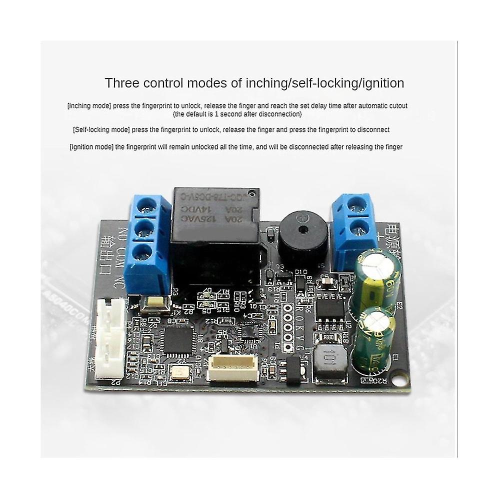 Mobile Phone Nfc Control Board Fingerprint Ic Card Diy Relay Module 13.56mhz Access Control Card Co