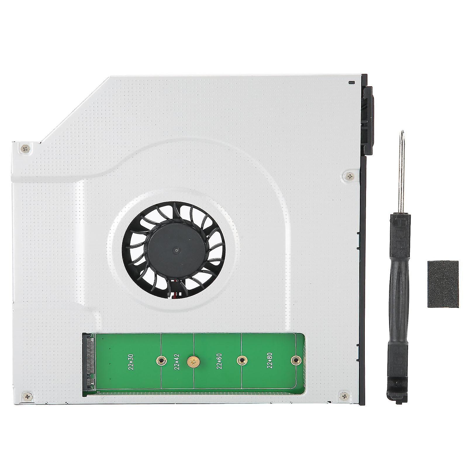 Notebook Hard Drive Bay Built-in Cooling Fan For Optical Drive M.2 Ngff Ssd Stand