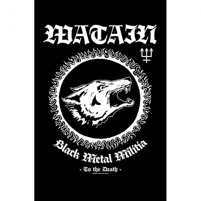 Watain Black Metal Militia Textile Poster