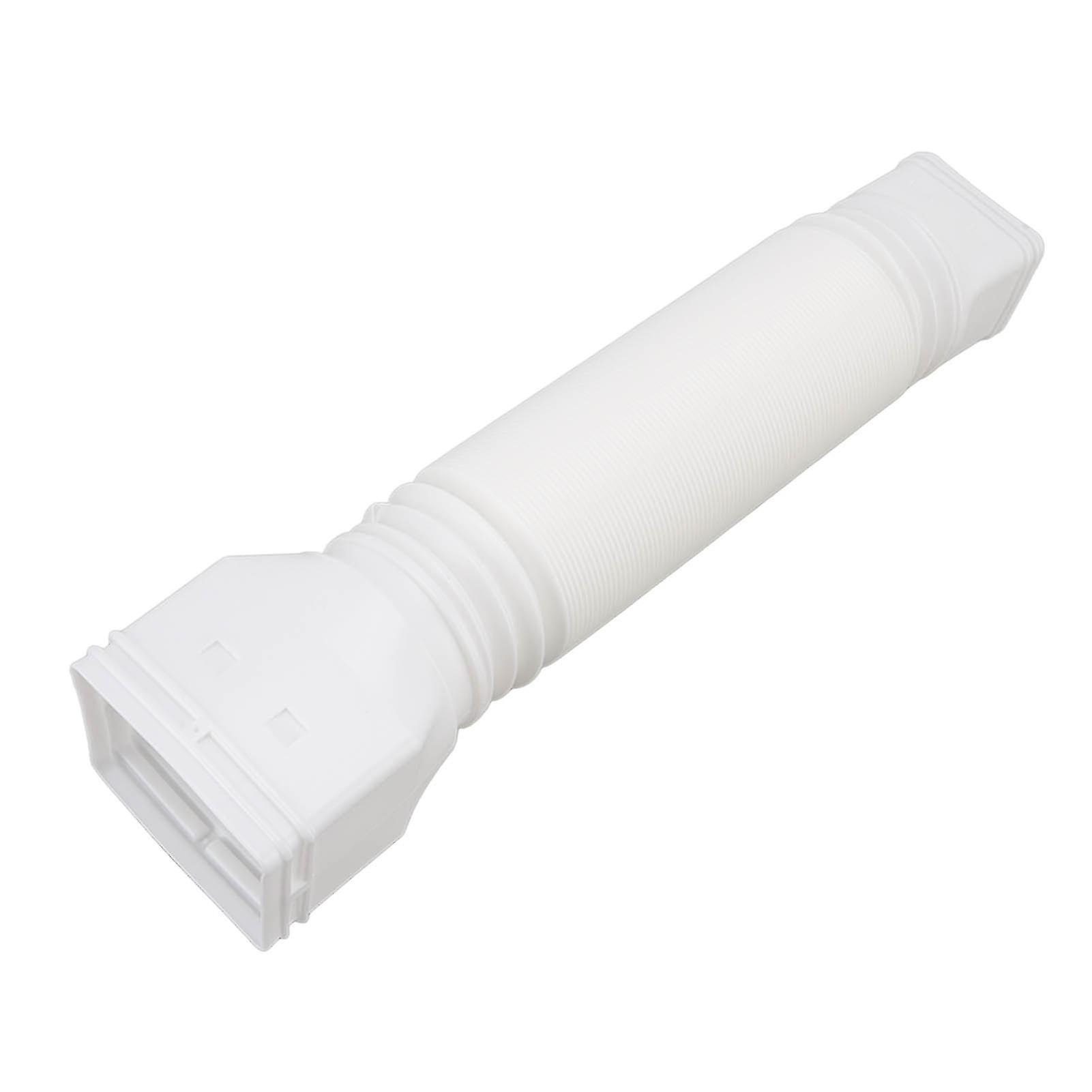 Downspout Extender Retractable Rain Gutter Drainage Pipe Down Spout Drain Extensions White