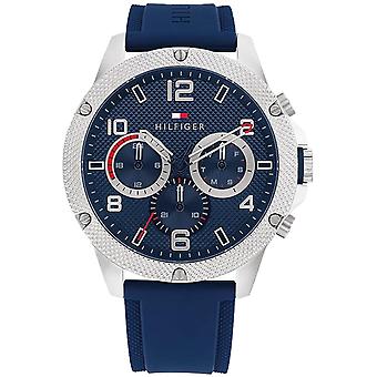 Blaze analoog kwartshorloge voor heren met siliconen armband 1792027