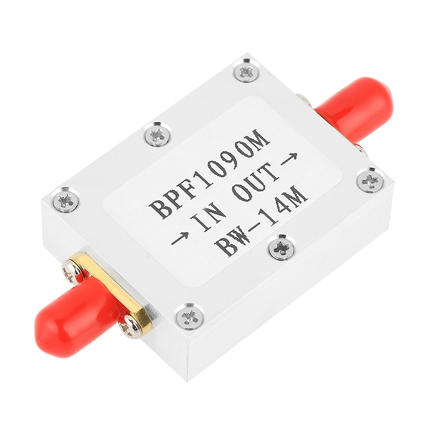1 filtre passe-bande aéronautique ADS-B 1090 MHz, interface SMA 14 MHz