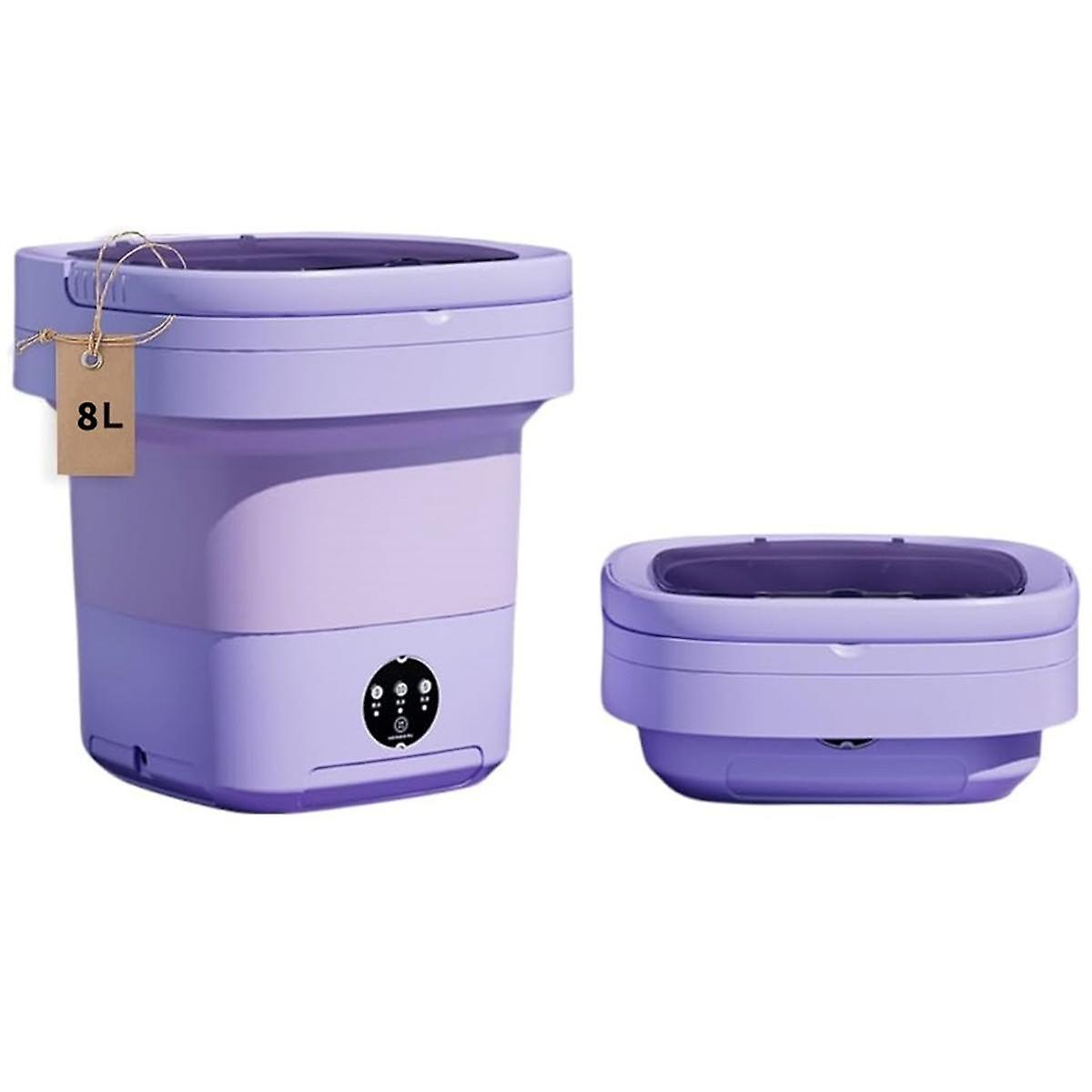 Portable Washing Machine,Mini Washer, Capacity Foldable Washer.Deep Cleaning of Underwear, Clothes