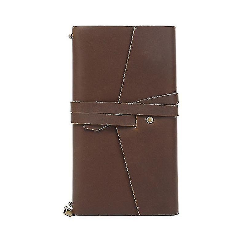 Leder Retro Handbuch Tagebuch Buchmedium Hellbraun BD-YUHAO
