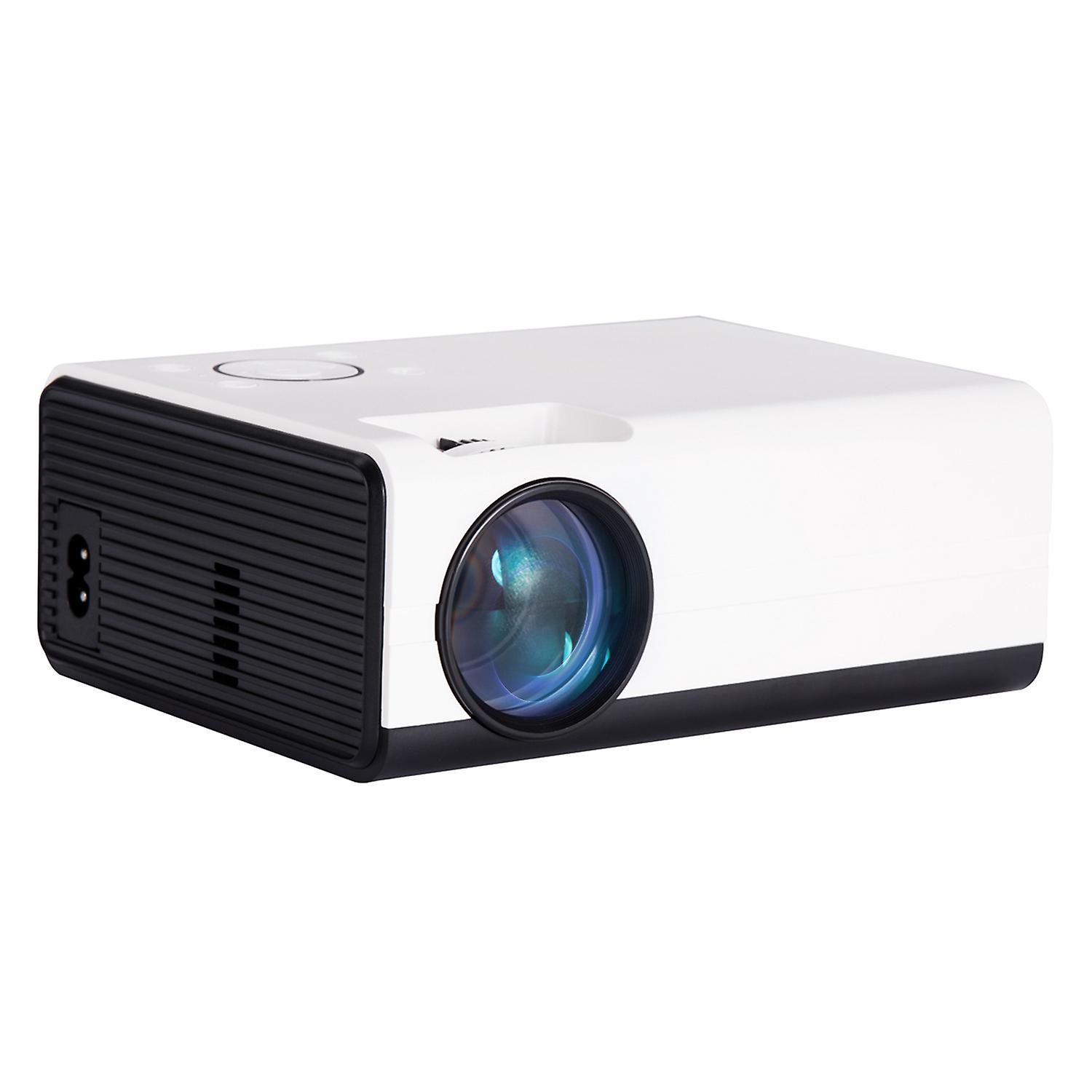1080P Smart Projector 2.4G WiFi 2200 Lumens Multimedia Built-in Speaker 3.5 inch TFT LCD Display Por