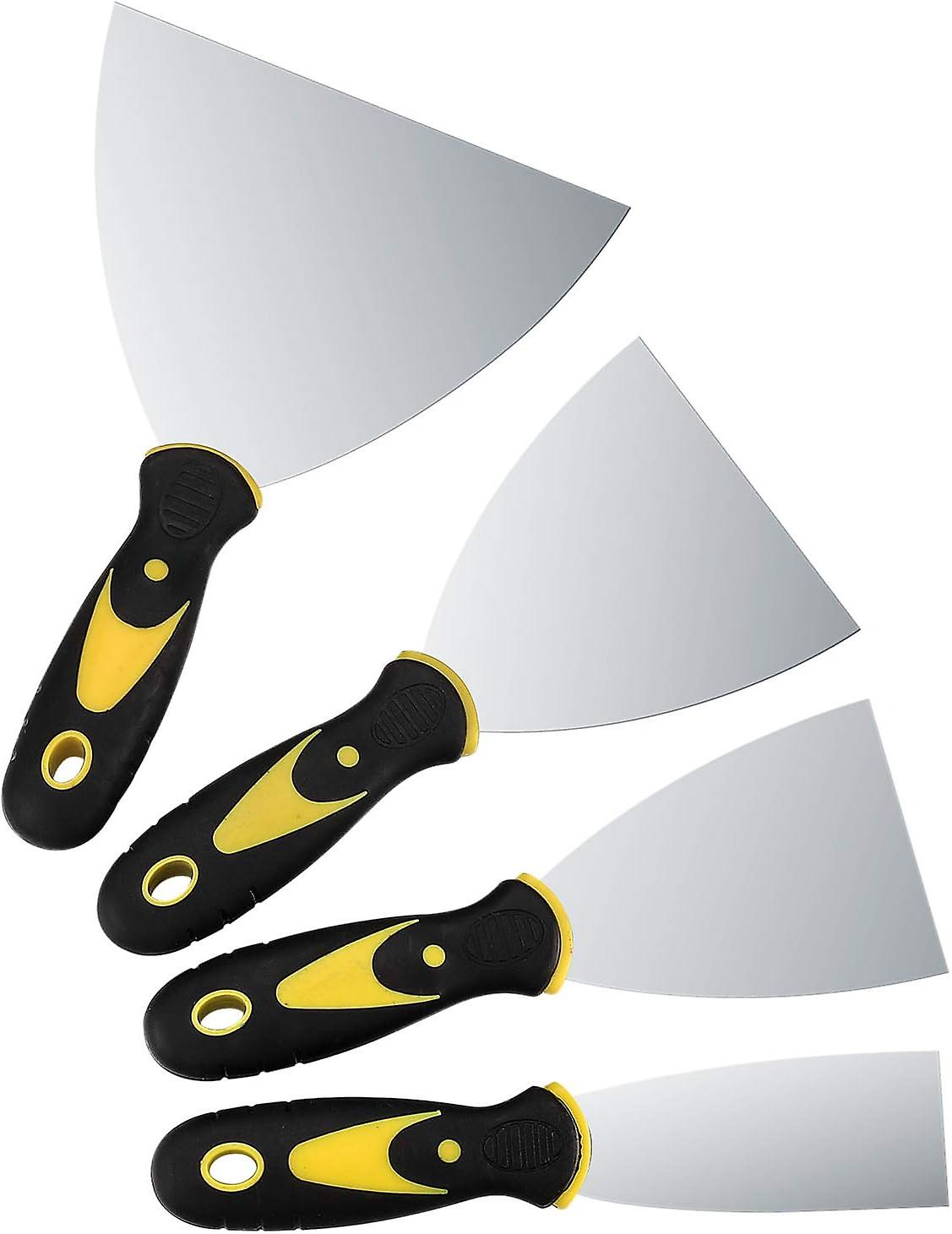 5Pcs Putty Knife, Set, 1" 2" 3" 4" 5" Scraper, Spackle Knife, Paint Scraper, Scraper Tool, No Rusting, Perfect Repairing Drywall, Removing Wallpaper