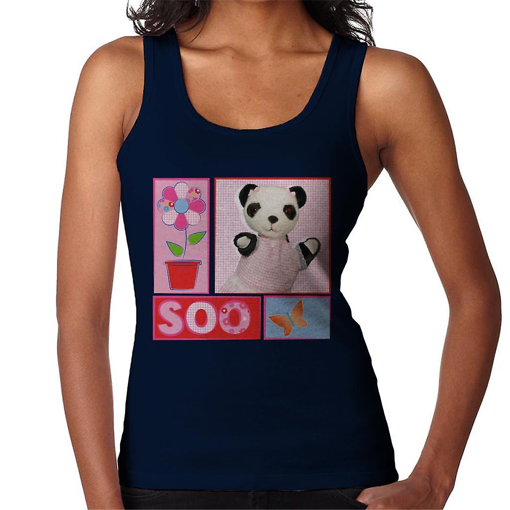 Sooty Soo Retro Floral Women's Vest