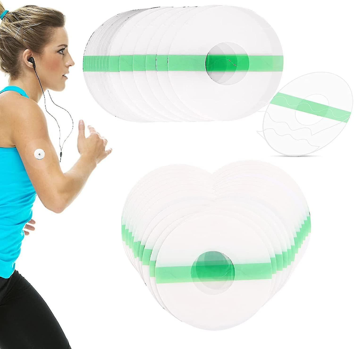 Freestyle Libre Sensor Cover, 30 Pcs Waterproof Libre Sensor Covers, Round Freestyle Libre Sensor Stickers Libre Sensor Patches For Long-dura