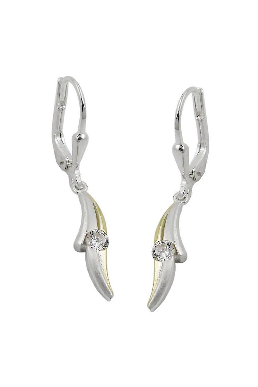 Leverback Earrings Zirconia Silver 925 - Gl93505