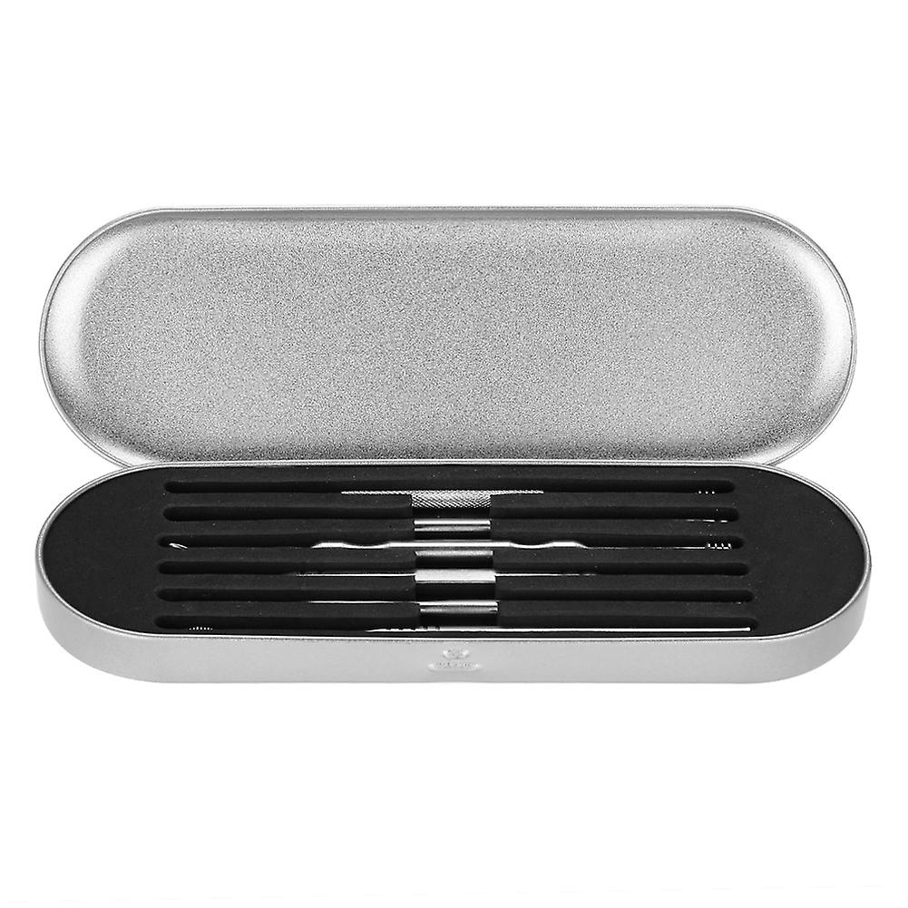 Ear Wax Removal Kit, Stainless Steel Reusable Hygienic Quick Cleaning Tool, Safe Spring Head Design for Easy Use Without Hurting the Ear, Non-Slip