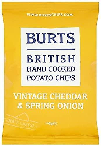 Burts Mature Cheddar & Spring Potato Chips 40g x20