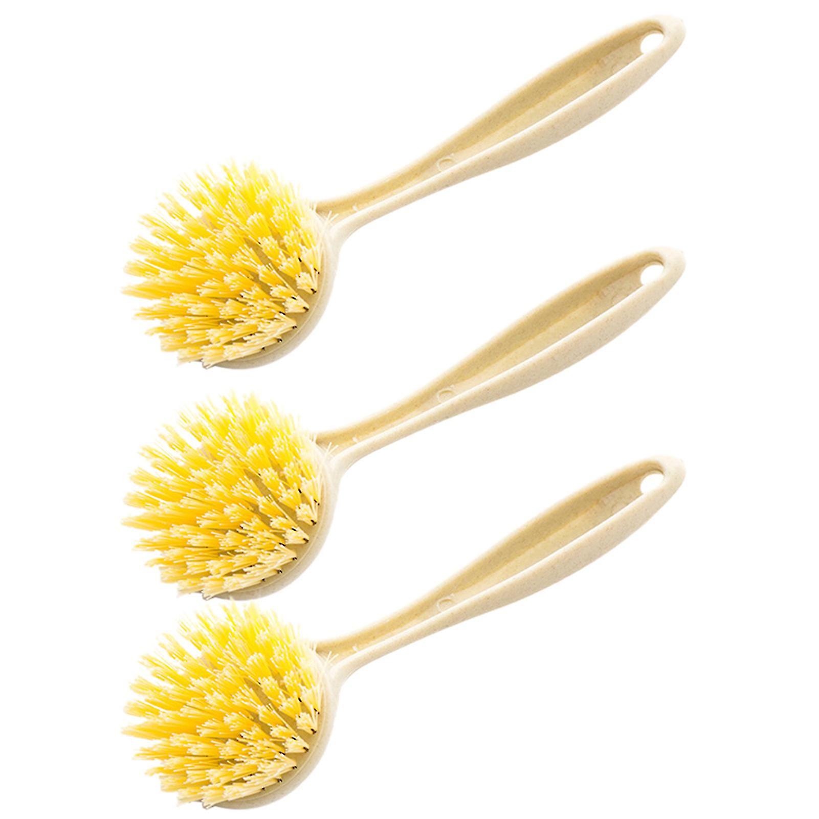 Cleaning Brush Multifunctional Long Handle Hanging Pan Bowl Kitchen Sink Cleaning Brush For Kitchen