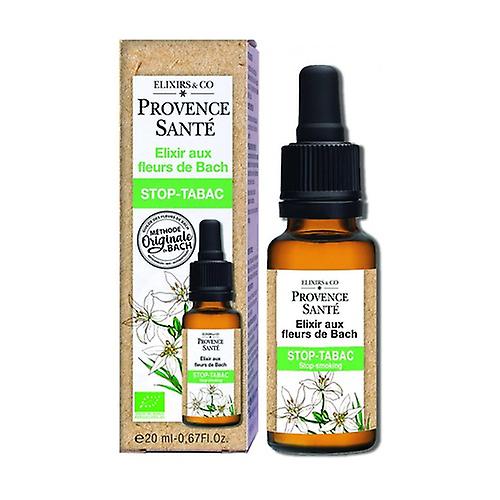 Organic tobacco stopper 10 ml of floral elixir