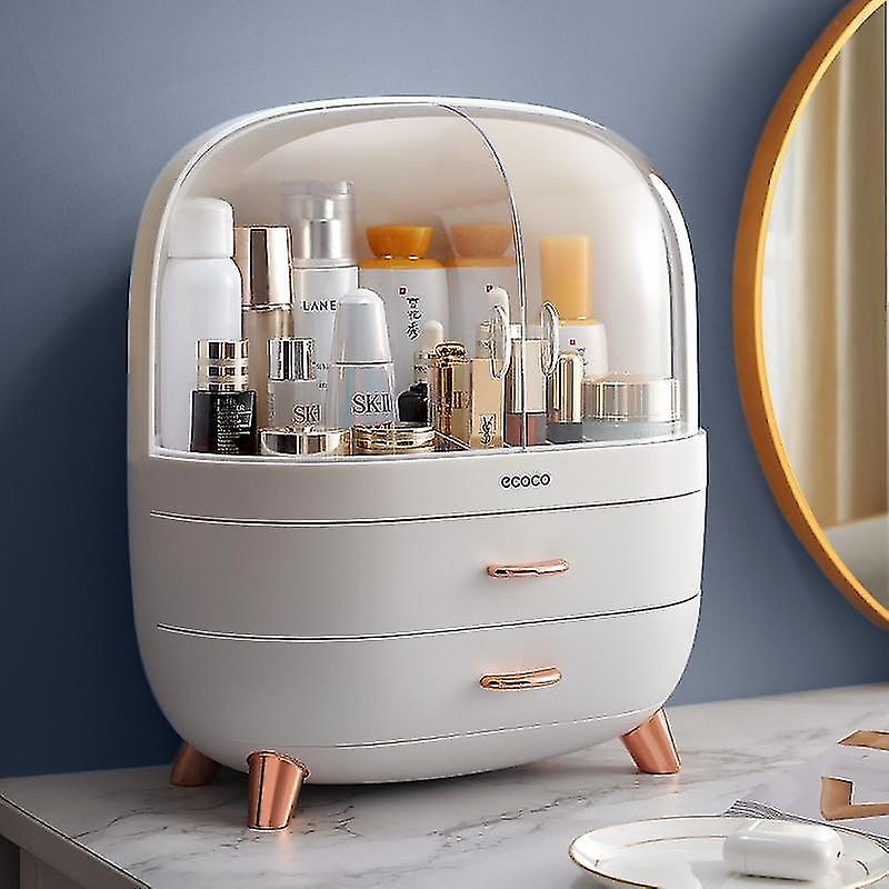 Large Capacity Cosmetic Storage Box Makeup Drawer Organizer