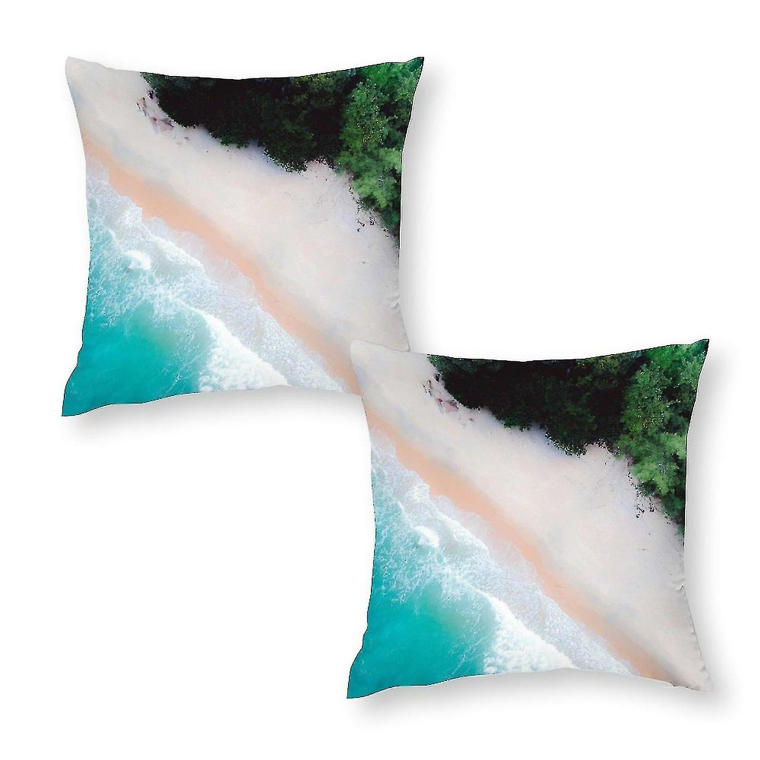 Flyfoto av putevar med strandtrykk