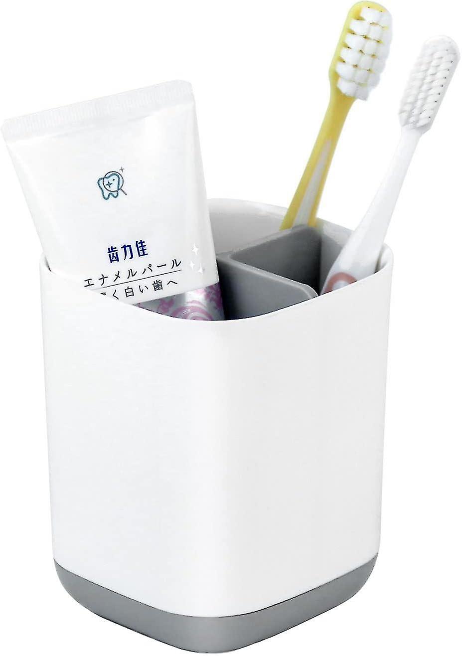Minimalist Toothbrush Holder, Toothbrush Box, Non-Slip Bottom, Made of PP Plastic, Multifunctional S