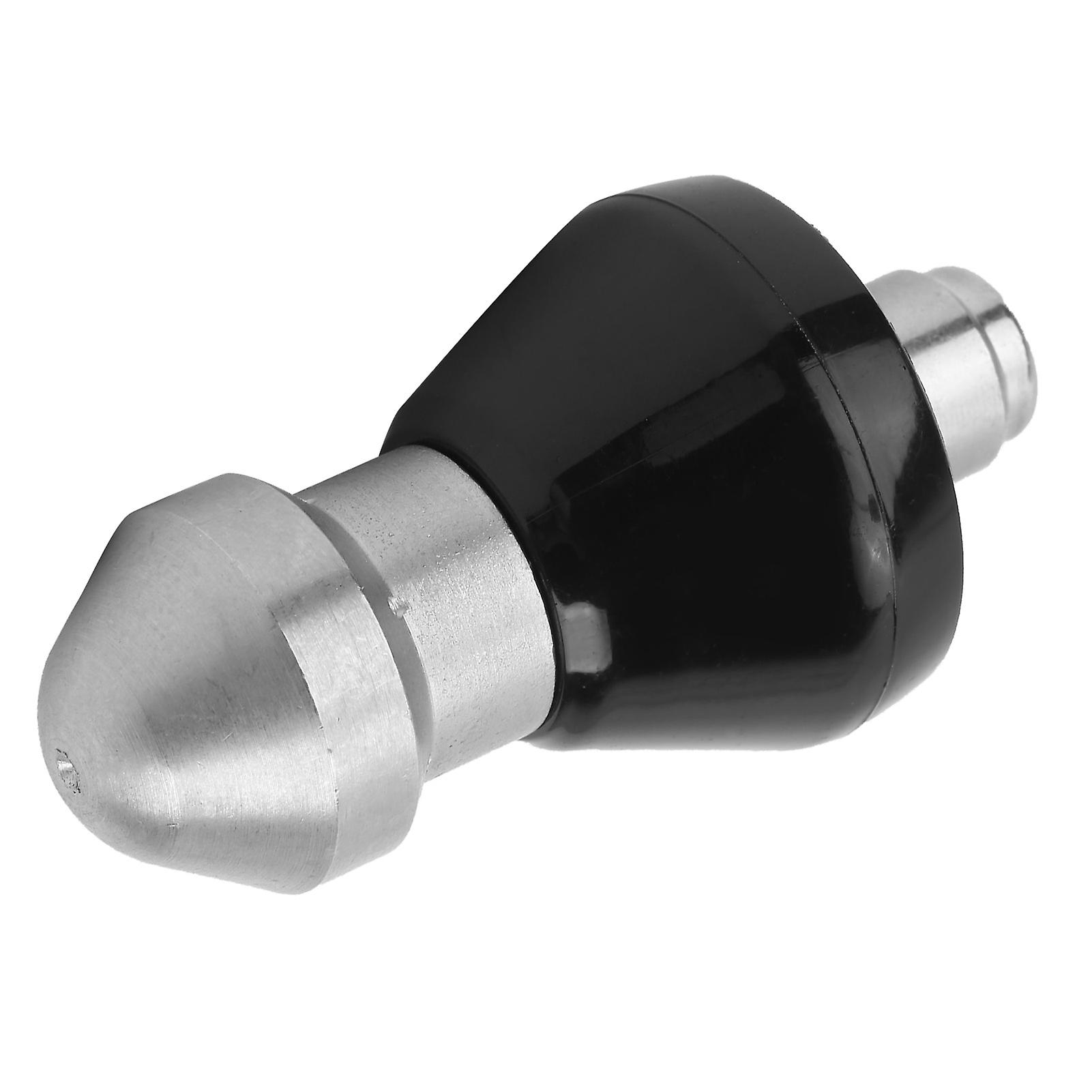 Pipe Dredging Nozzle 1/4in Drain Cleaner Gray Black 80mm