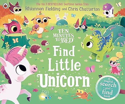 Ten Minutes To Bed Find Little Unicorn by Rhiannon Fielding Paperback Book