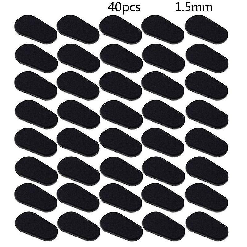 40pcs Soft Foam Nose Pads Self Adhesive Eyeglass Eva Nose Pads Anti-slip Glasses No Makeup Nose Pads