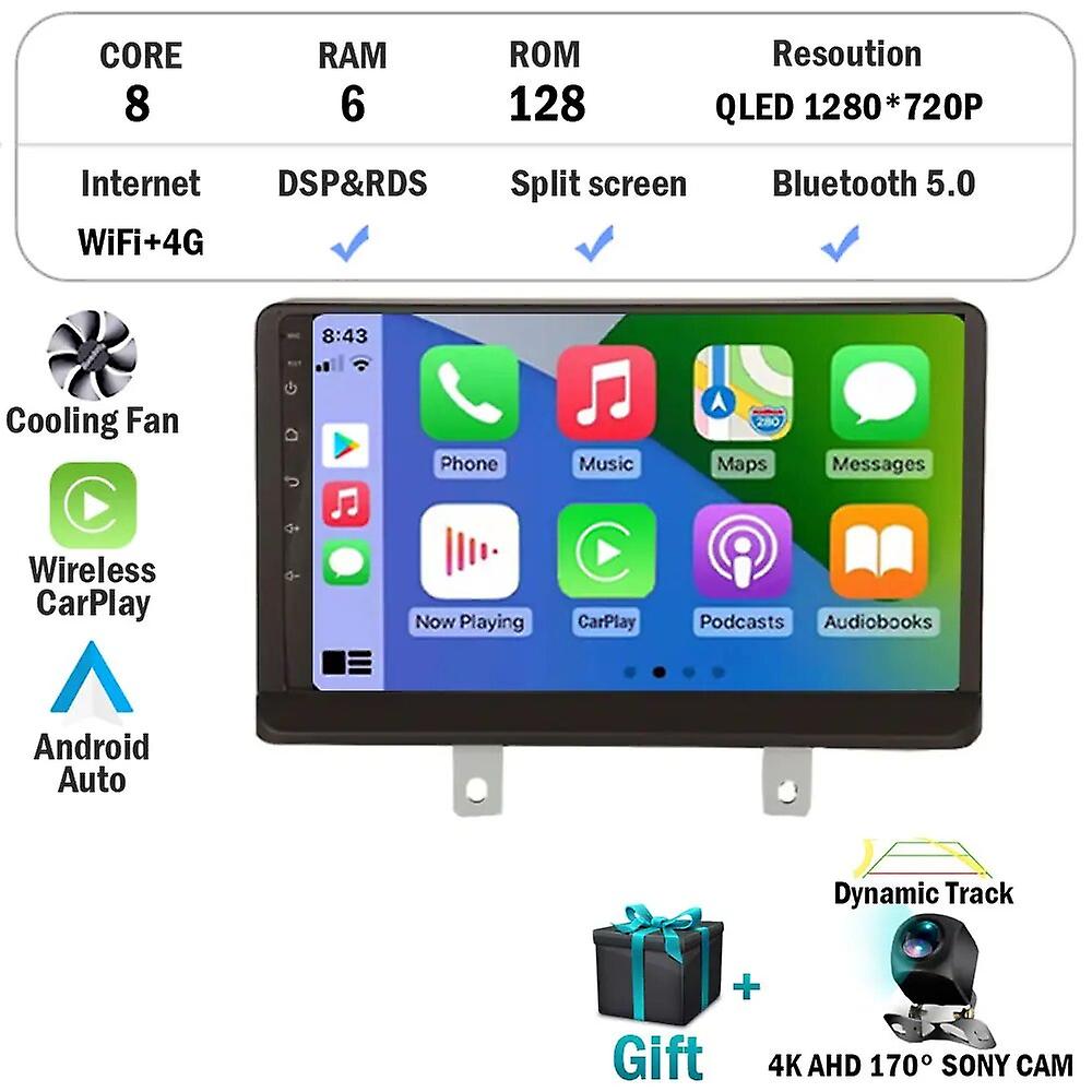 Android 13 Car Radio Gps Navigation Video Player For Dongfeng Dfsk Glory 560 S560 2017-2023 Carplay Multimedia Stereo 360 Camera
