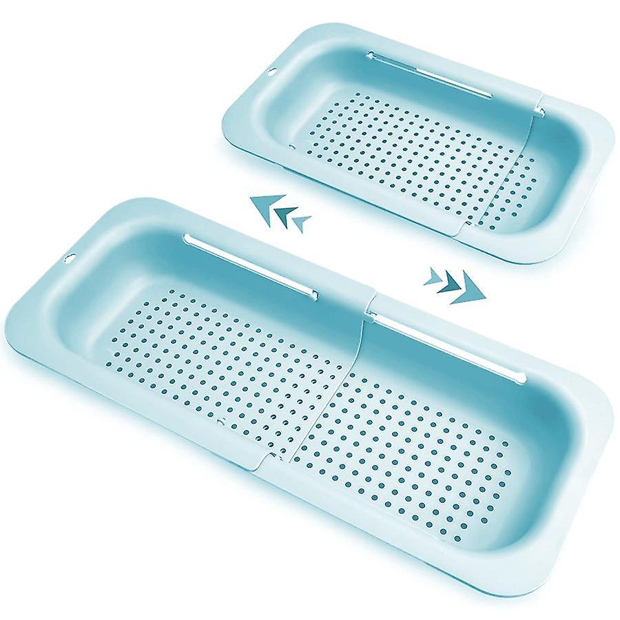 Extendable Collapsible Sink Colander and Strainers Basket for Kitchen - Perfect for Fruit and Vegetable Straining and Draining