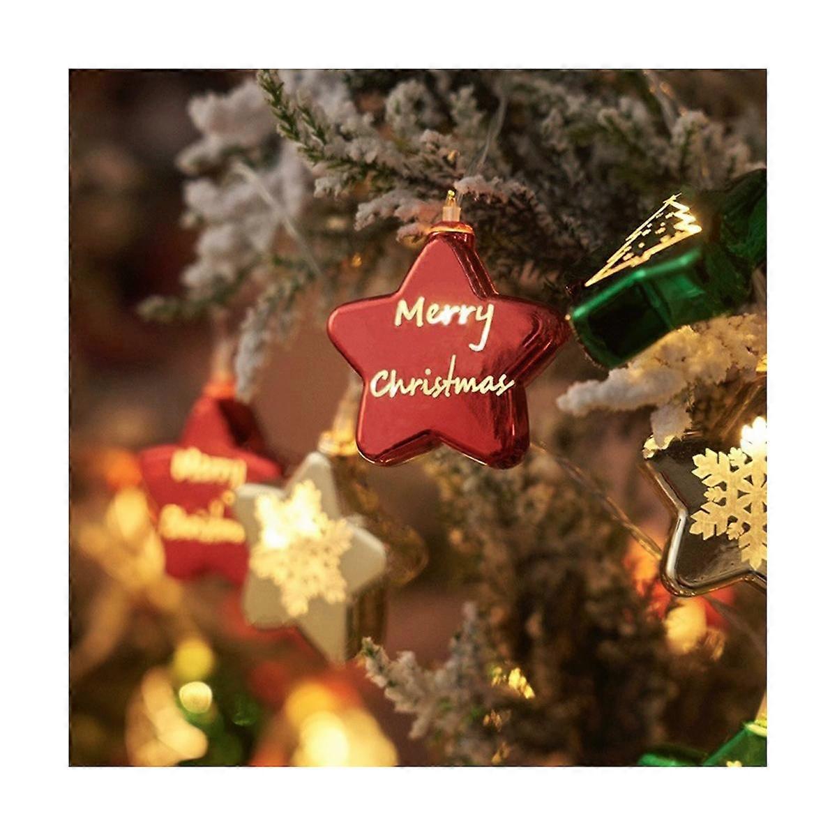 LED String Light Outdoor for Christmas String Lights for Holiday Lighting Decor Hanging Decor Scene