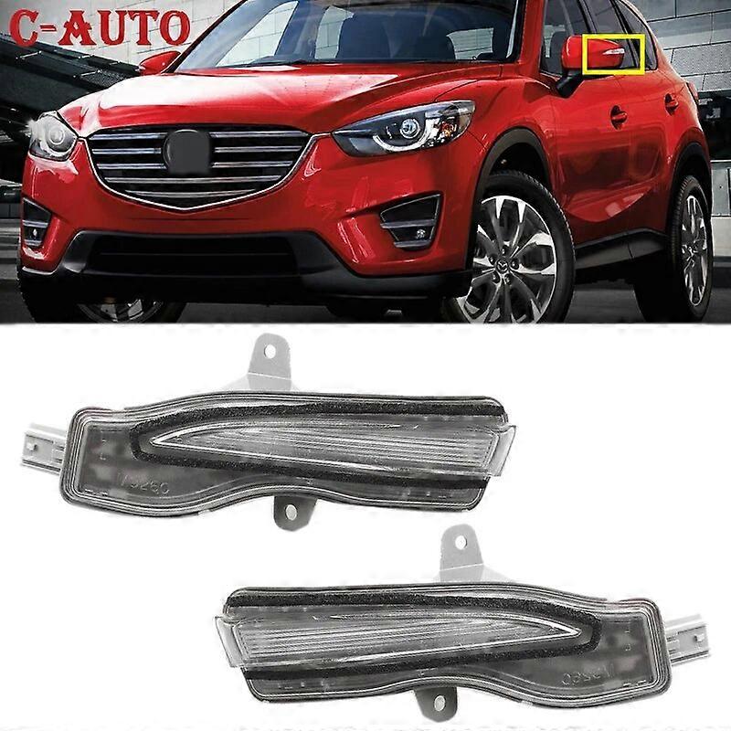 Quality rearview mirrorQuality rearview mirrorCar Left Right Rearview Mirror LED Side Mirror Lamp lights Car Trun Signal Indicator Light For Mazda CX-
