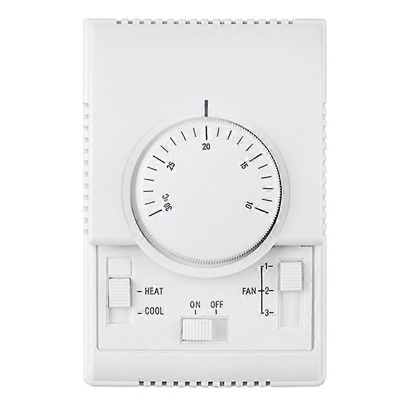Mt01 220vac Room Mechanical Thermostat Conditioner Fan Coil Thermostat Temperature Controller Warm