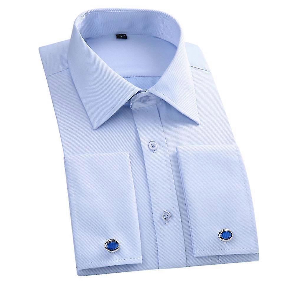 Herren Business Four Seasons Slim Fit Solid Hemd