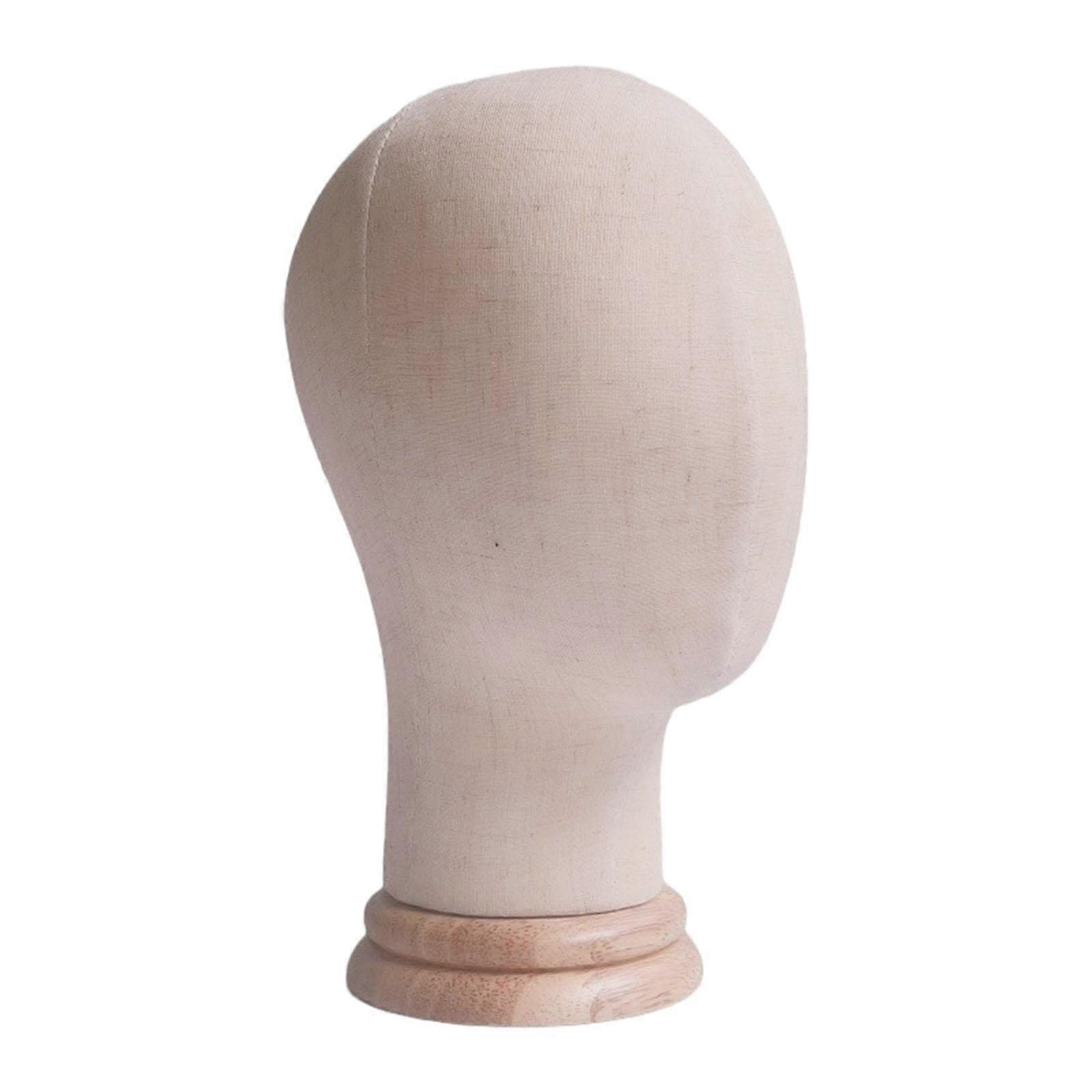Kid Manikin Head Model Hat Wig Display Stand for Home Salon Beginner Stylist