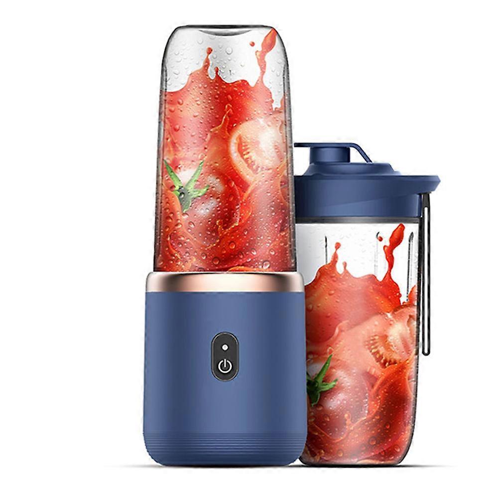 Multifunctional Double Cup Electric Fruit Juicer Portable Juicer Fruit Blender Milkshake Juice Maker USB Smoothie Blender
