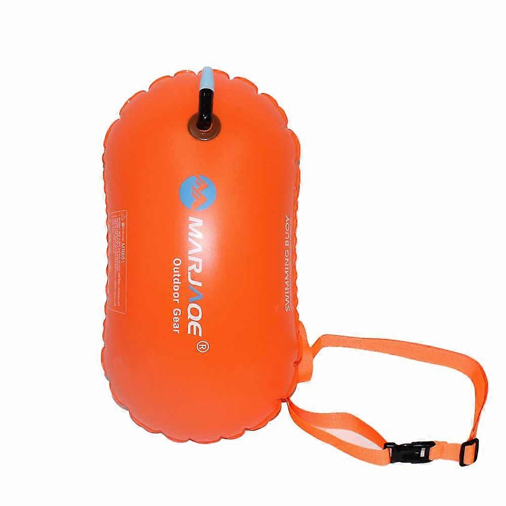 QQDD Swimming Bubble Safety Float with Adjustable Waist Belt compatible with Open Water Swimmers