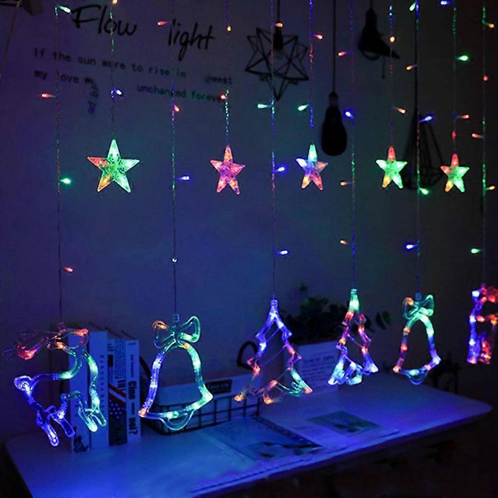 The lid light, traffic light, Christmas light and star structure equipped with twelve stars are used for the decoration room, the open space, the Chri