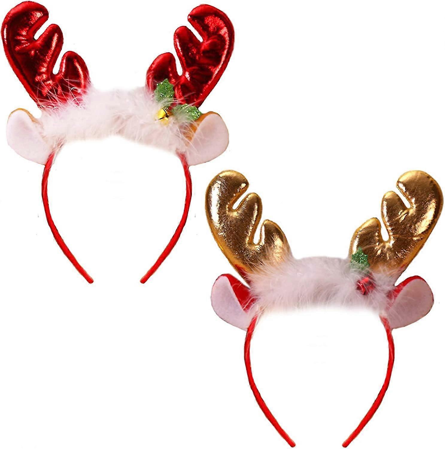 2ks Sobí parohy Plyšová hlavice