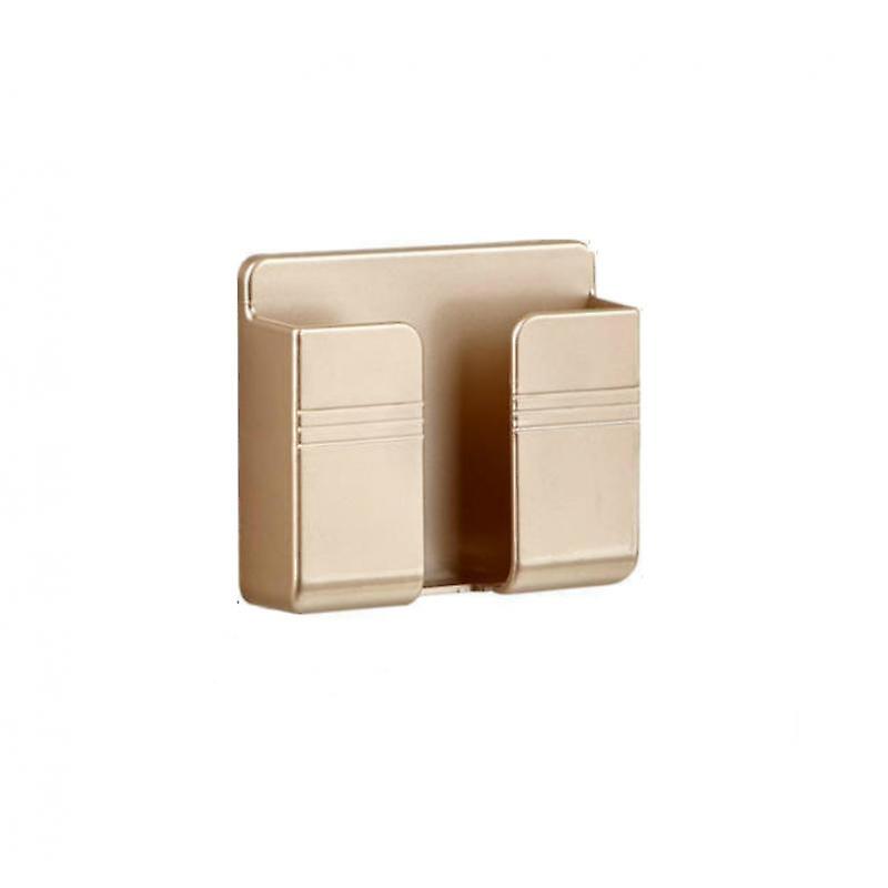 Paste type non-marking punch-free charging stand (golden)