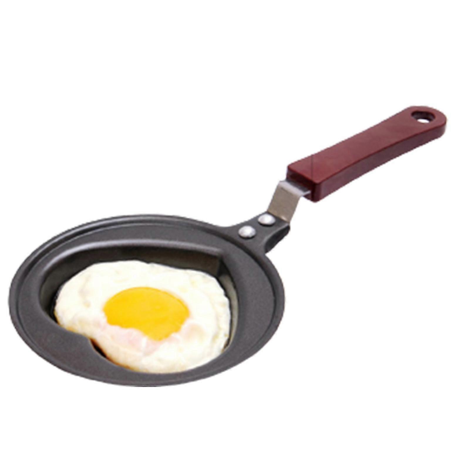 Frying Griddle Pan Shaper Pan With Heat Resistant Handle For Baked Cookie Or Cooked Eggs
